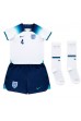 Fotbalové Dres Anglie Declan Rice #4 Dětské Domácí Oblečení MS 2022 Krátký Rukáv (+ trenýrky)